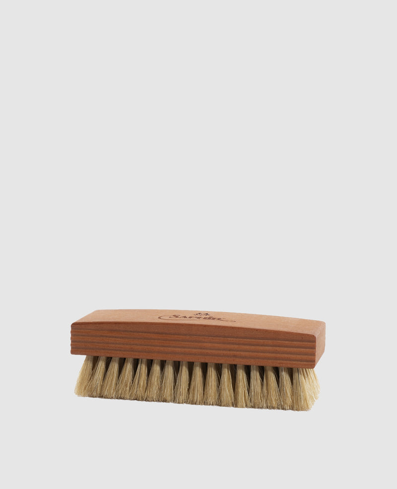 High-Quality Horsehair Polishing Brush - White