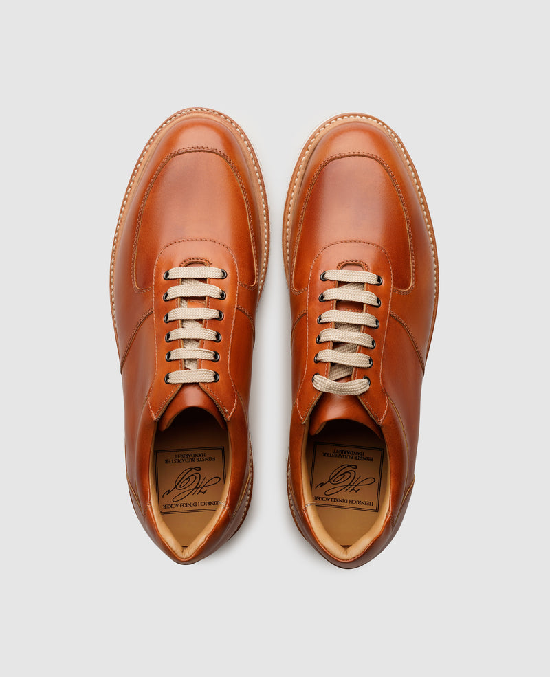 London Sneaker TC - Cognac