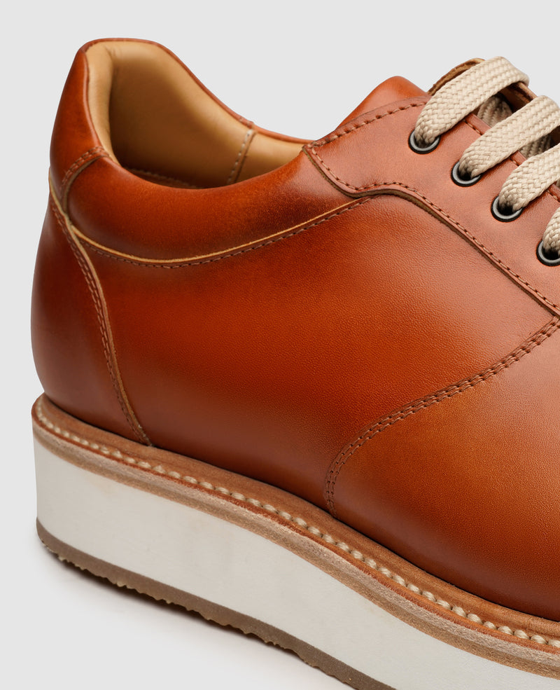 London Sneaker TC - Cognac