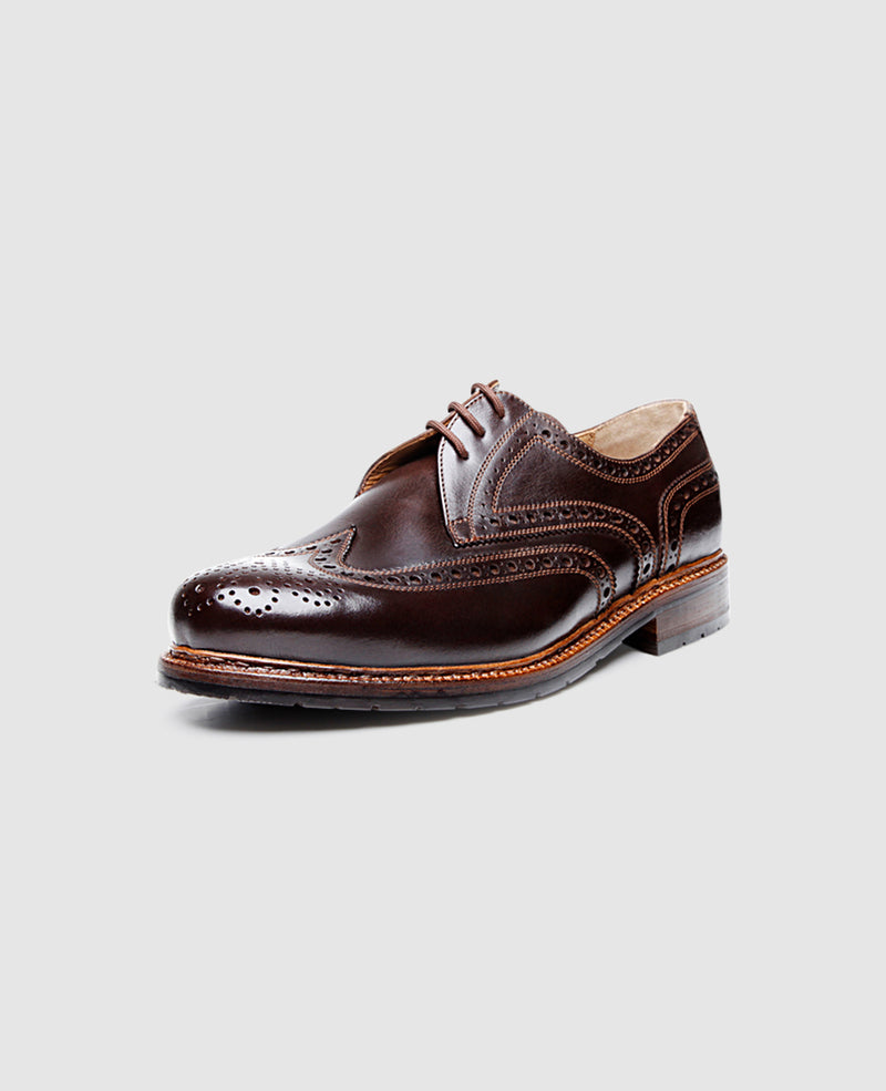 Janosh K Full-Brogue H - Mocca