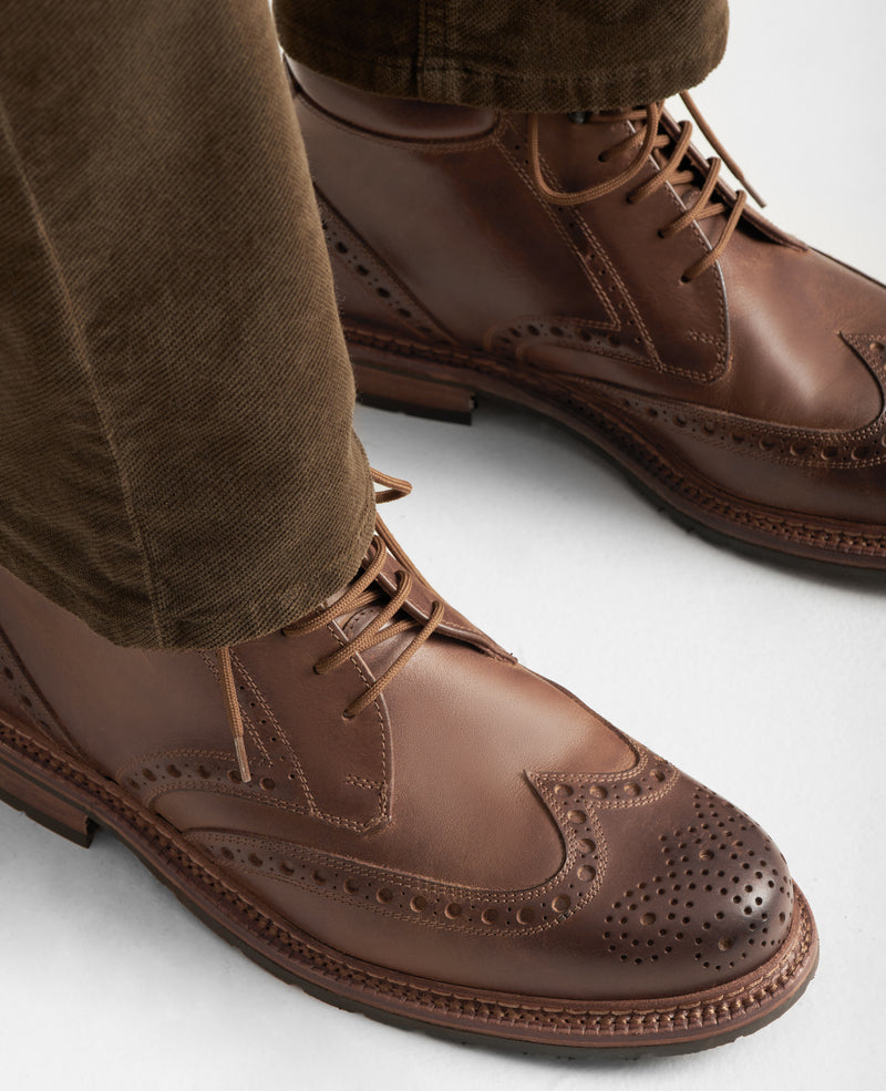 Buda Full Brogue H - Caramel