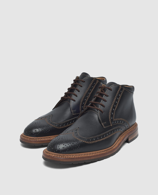 Luzern Full-Brogue SC - Black