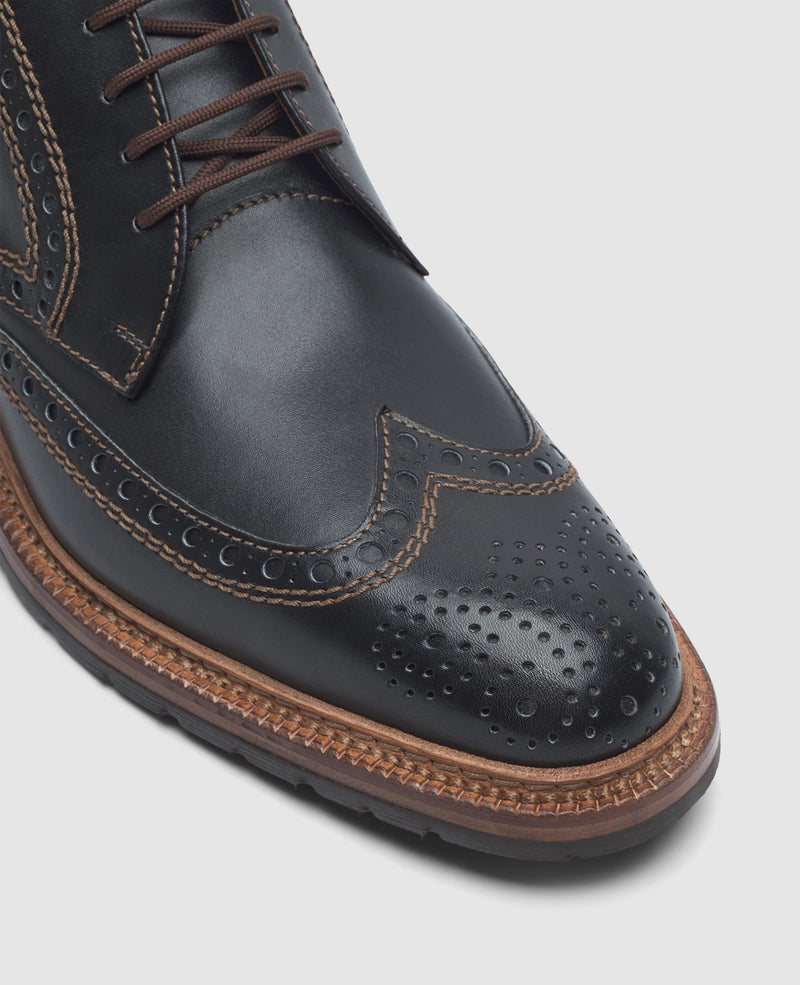 Luzern Full-Brogue SC - Black