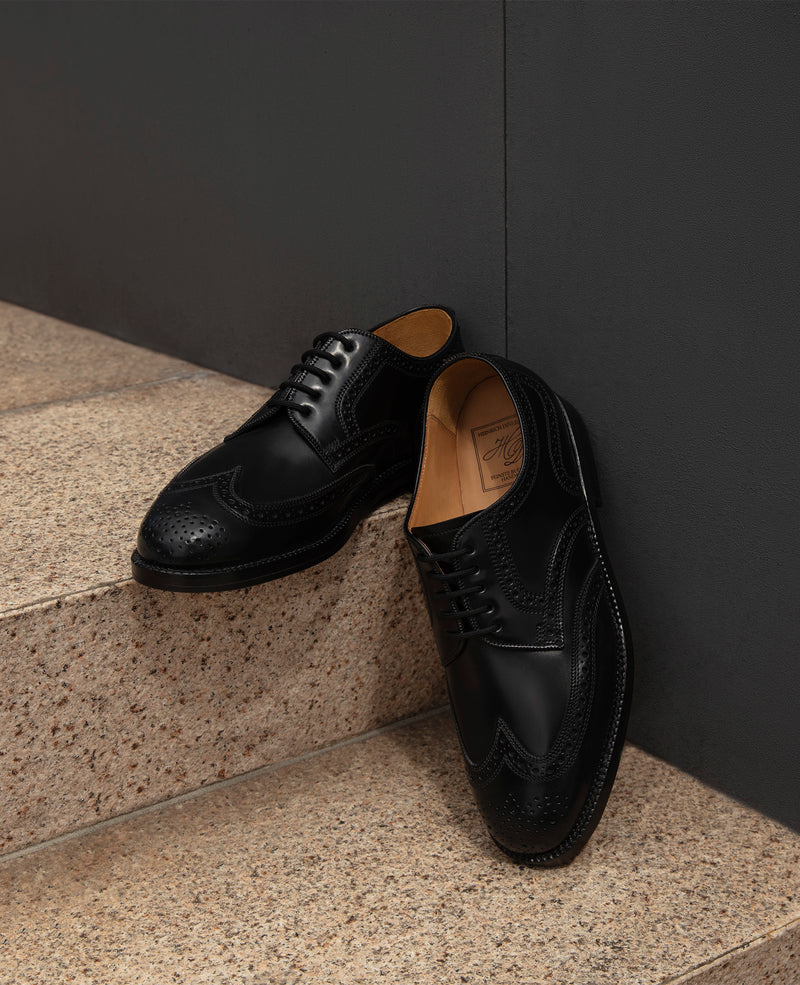 London Full-Brogue C - Black