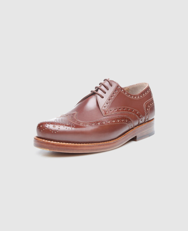 Rio Full-Brogue AC - Dark Brown