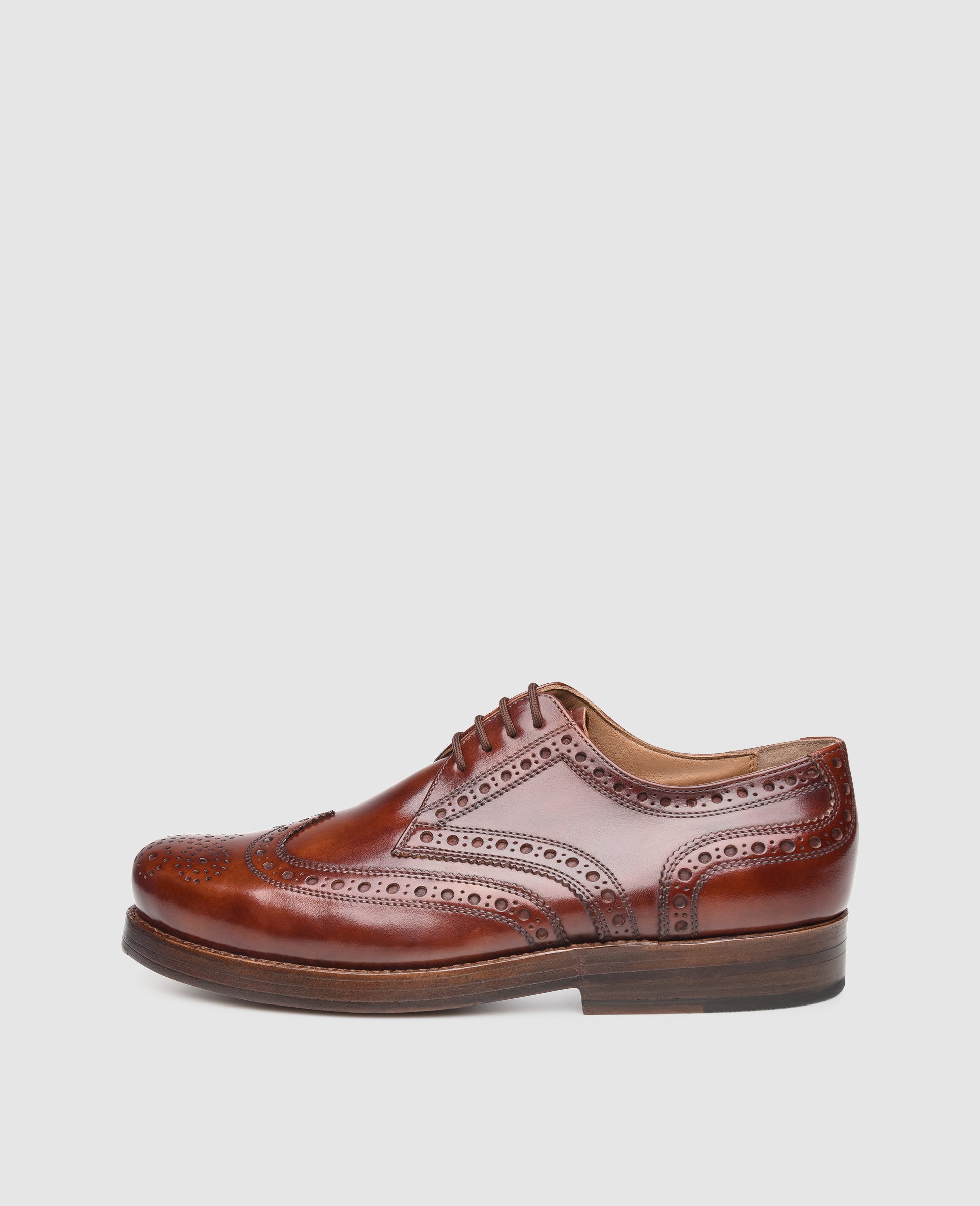 Classic Full-Brogue Derby in the Finest Tuscan Calf | Heinrich ...